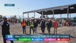 Avances en más de 400 viviendas en Rancagua con proyectos Jardines del Norte y Vicuña Mackenna