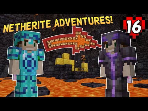 ULTIMATE SECRET NETHERITE QUEST in Whistler! 🤯 | Minecraft Ep 16