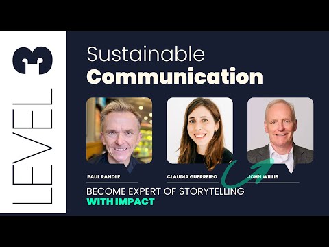 Sneak peek for LEVEL 3: Sustainable Communication