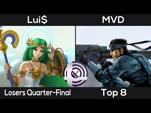 Lui$ (Palutena) vs MVD (Snake) - EugeneBound Losers Quarter-Final Smash Ultimate Tournament