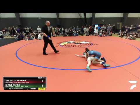 101-105 Lbs Round 1 - Xavery Zollinger, East Idaho Elite Wrestling Club Vs Khole Perez, Greg Gomez