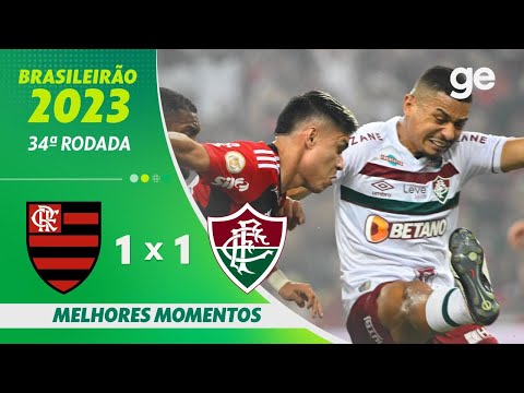 Gols e lances de Flamengo x Fluminense