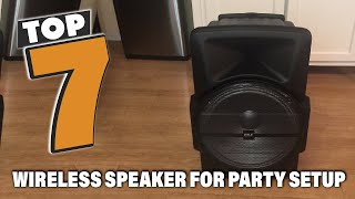 7 Best Wireless Speakers for Party Setup – Perfect for Any Occasion