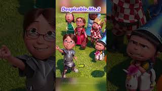 🧚Gru dresses up as a fairy for Agnes’s birthday! 🎂 #gru #despicableme2