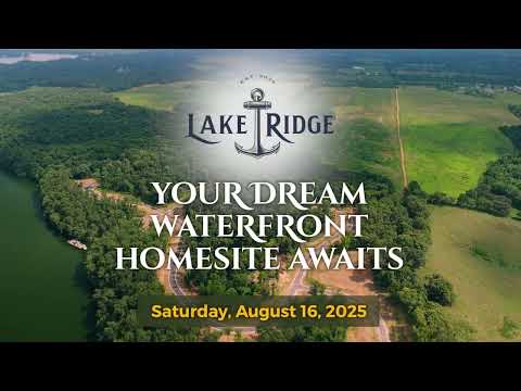 Your Dream Waterfront Homesite Awaits! Starting From $199,900. One Day Only Sale - Aug. 16, 2025