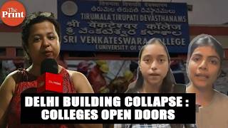 Six-story PG hostel collapse in Delhi kills at least five Delhi University students