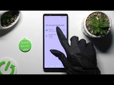 How to Enter Text Correction Options on Sony Xperia 5 V
