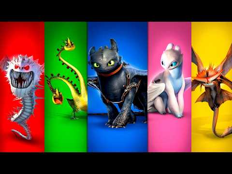 Todos 108 Dragões EXPLICADOS de COMO TREINAR SEU DRAGÃO