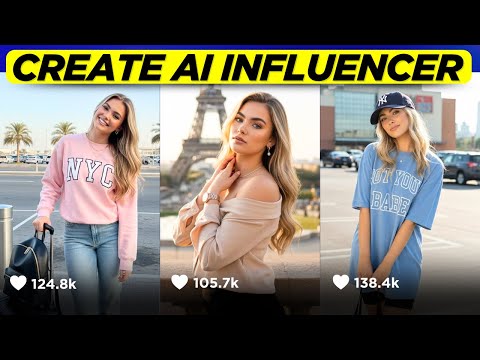 EASIEST Way to Create an AI Influencer For FREE as a Beginner
