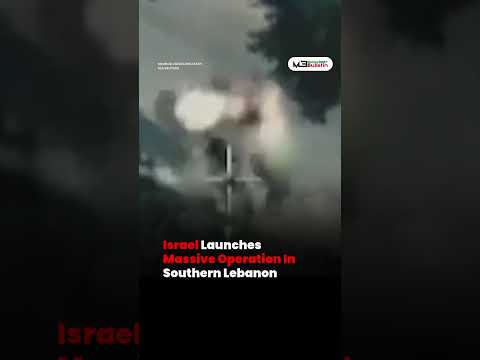 Israel Launches Massive Operation In Southern Lebanon