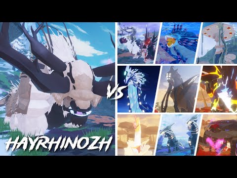 How Strong Is HAYRHINOZH In Creatures Of Sonaria!