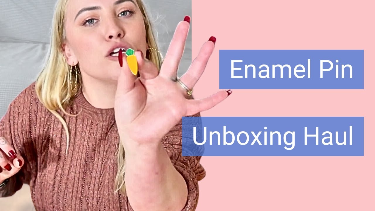 🌻🦕 50 pack of cute ENAMEL PINS from Amazon | Reviewed and Tested!