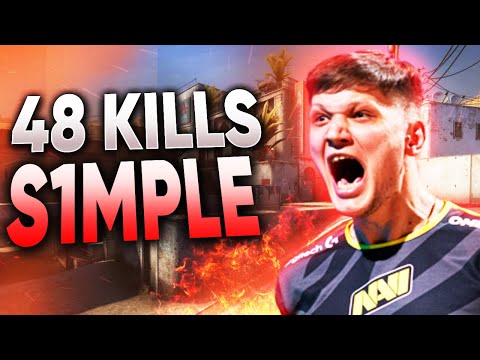 S1MPLE 48 KILLS ON FACEIT - CS:GO POV