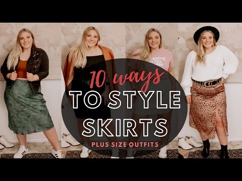 Plus Size Skirt Outfits | 10 Ways to Style 6 Different...