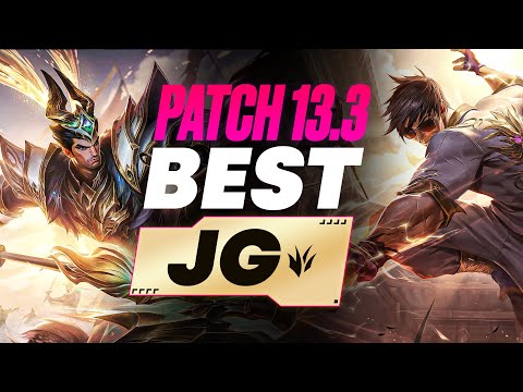 The BEST Junglers For All Ranks On Patch 13.3! | Season 13 Tier List League of Legends