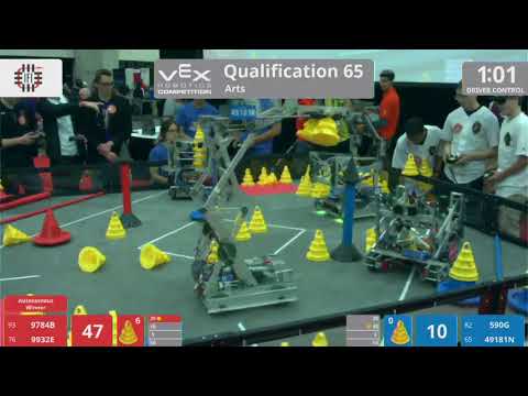 2018 VRC Arts Q65 - 9784B 9932E vs 590G 49181N - 56 to 48