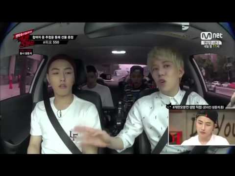 [ENG SUB] PO, B-Bomb, Taeil car washing - Blockb 5mbc cut