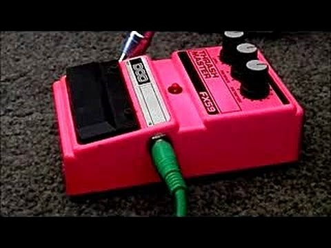 DOD FX59 Thrashmaster fuzz pedal sounds great with bass guitar