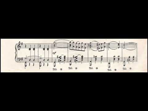 Valse Triste by Sibelius in his own piano arrangement