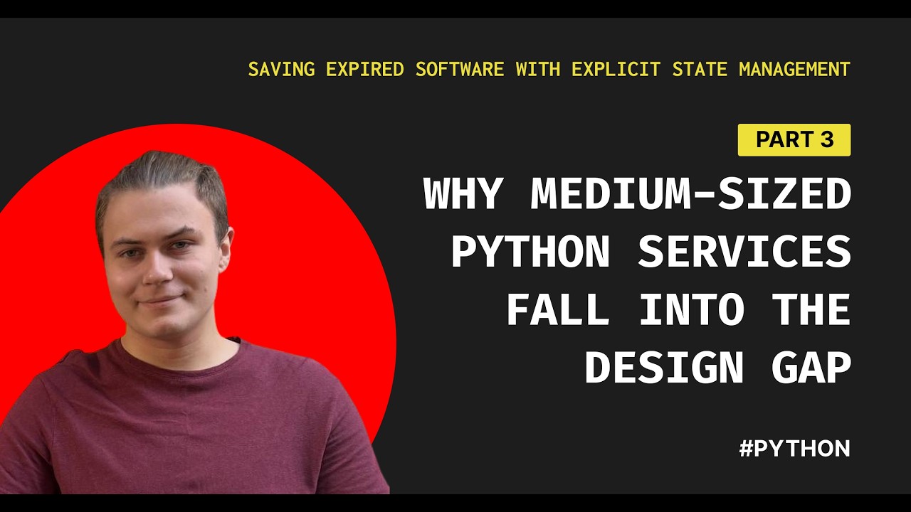 Why medium-sized Python services fall into the design gap