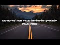 Gin Blossoms - Allison Road | Lyric Video