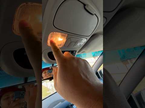 Change LED light 💡Toyota sienna #car #automobile