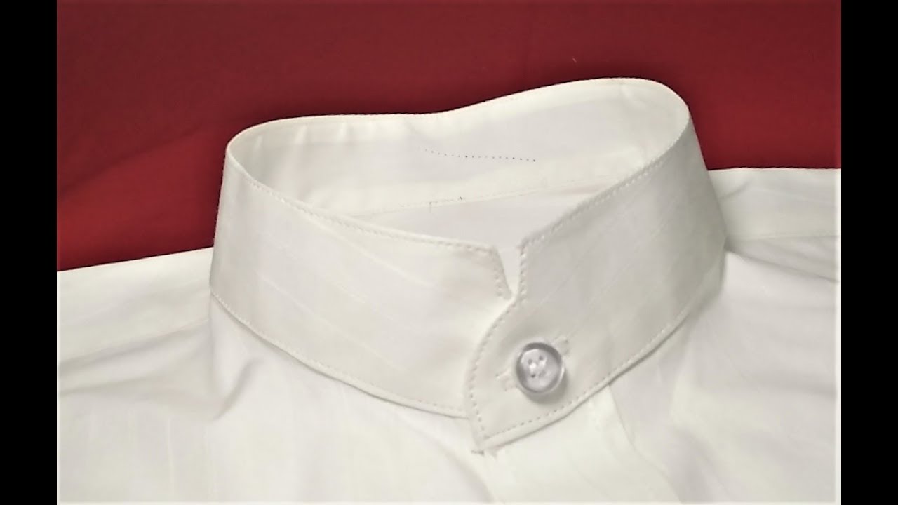How to sew Mandarin collar (Chinese collar )