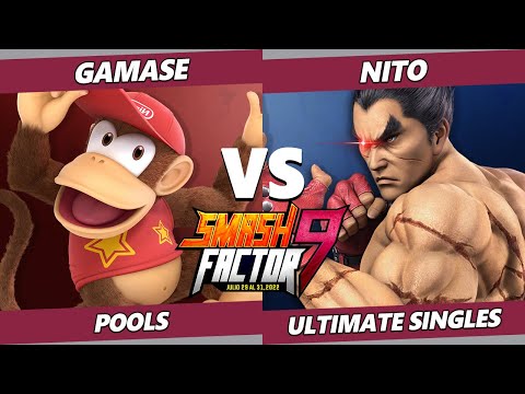 Smash Factor 9 - Gamase (Diddy Kong) Vs. Nito (Kazuya) SSBU Ultimate Tournament