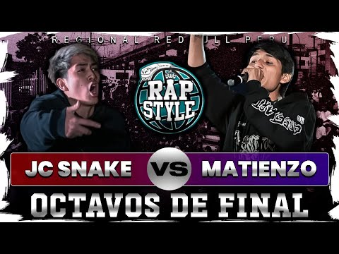 JC SNAKE vs MATIENZO -8vos- Regional Rapstyle - Red Bull 2022