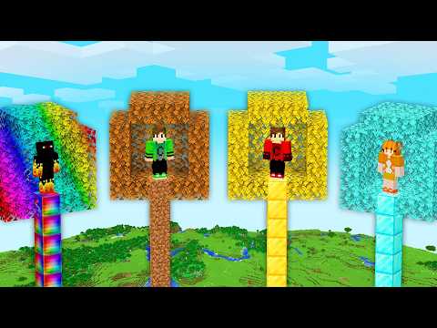 QUEM TEM a CASA NA ÁRVORE MAIS PRO do Minecraft?! 🏆