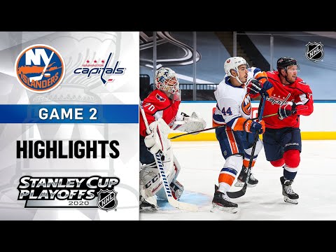 NHL Highlights | First Round, Gm2: Islanders @ Capitals - Aug. 14, 2020