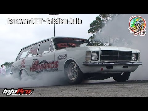 Caravan 6 cil aspirado STT - Cristian Julio - 20º Festival Força Livre de Arrancada 2013