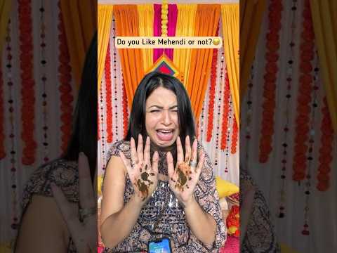 Do you Like Mehendi or not?😂 #weddingseason #mehendi #jagritipahwa #girlythings #mehendilovers