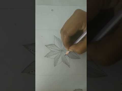 beautiful rangoli designs for pencil art #shorts #pencilart #rangoli