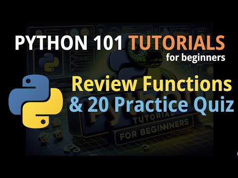 Python 101 Session 10 Practice Review