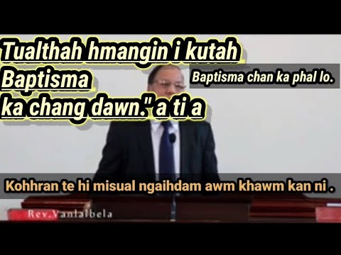 Rev. Vanlalbela.( Sermon) E.Lungdar kohhran
