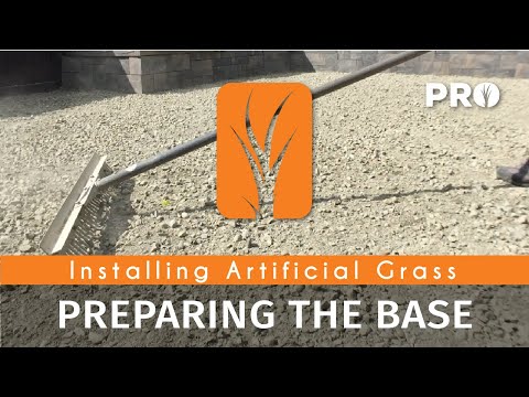Preparing the Base for Artificial Grass - Step 2