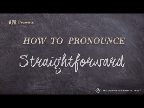 How to Pronounce Straightforward (Real Life Examples!)