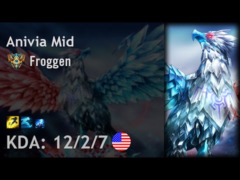 Anivia Mid vs Cassiopeia - Froggen - NA Challenger Patch 6.17
