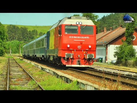 Jimmy Tricolor 64-0920-0 & IR1834 Timișoara Nord-Iași in Gara Bratca Station - 13 June 2020