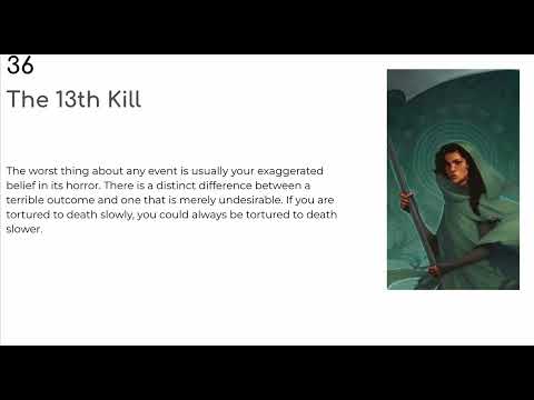 Scythe: Ch. 36 -- The 13th Kill