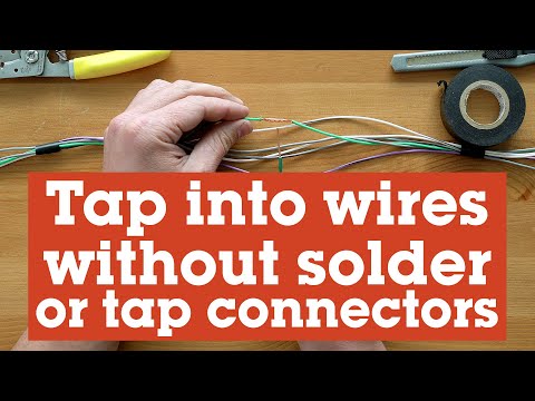 How to tap into a wire without solder or special connectors | Crutchfield