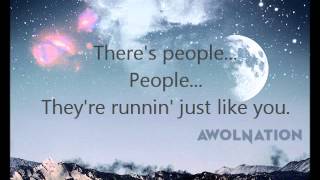 Awolnation - People (w/ Lyrics)