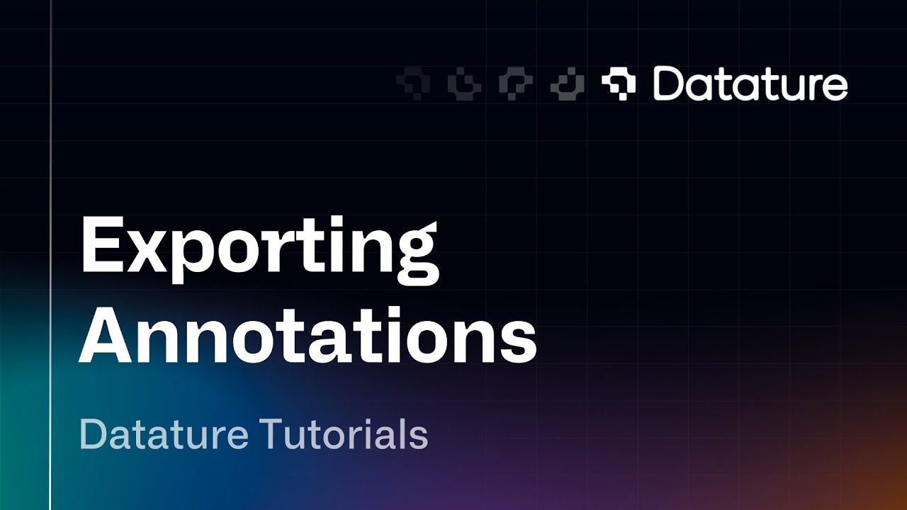 Exporting Annotations