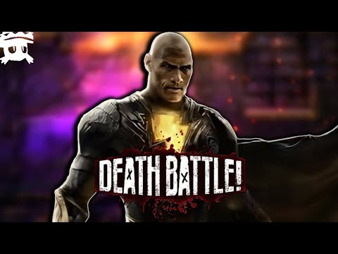 Black Adam es Duro como Roca en DEATH BATTLE!
