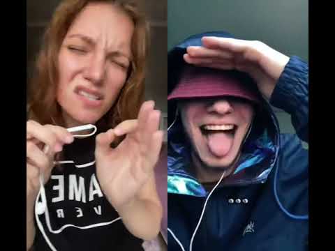 TikTok Дуэт @hennyrave @ksenia_chagunava #shorts