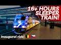 Brussels to Prague by EUROPEAN SLEEPER: The very FIRST train!