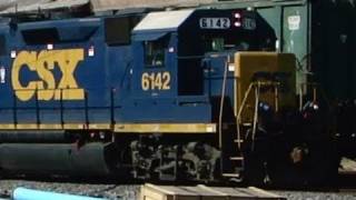 preview picture of video '3-Way Train Meet in Baltimore City'