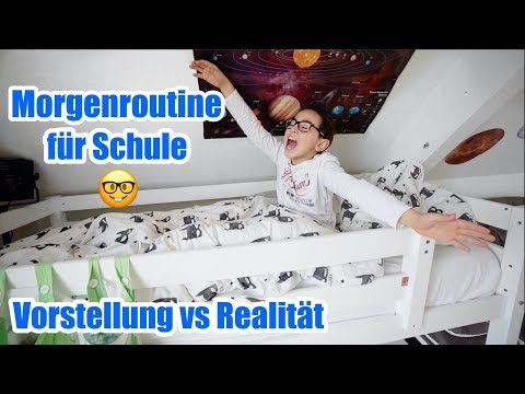Morgenroutine ☀️ Vorstellung VS Realität | für die Schule | Johann Loop