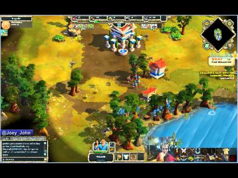 Age of Empires Online Walkthrough - Pt.64 Greek - Easy With the Farm, Slugger